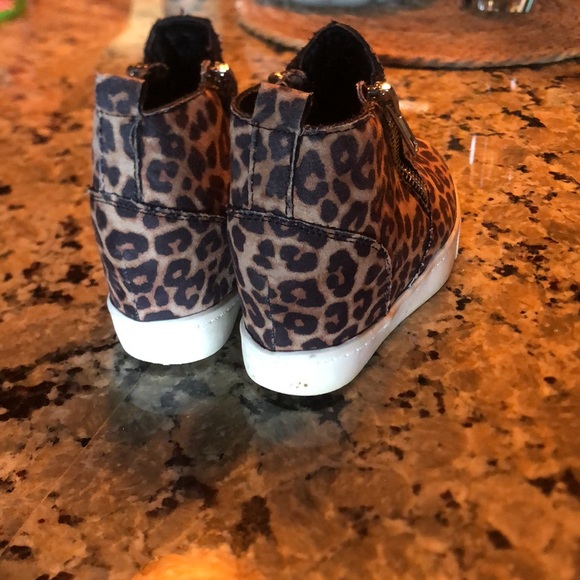 Leopard print Size 11 toddler girl wedges - Picture 5 of 6